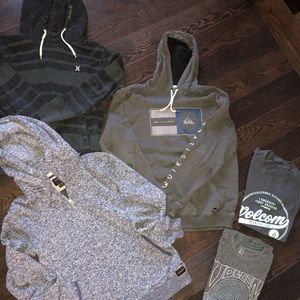 Lot of volcom/Hurley /quicksilver men’s clothing